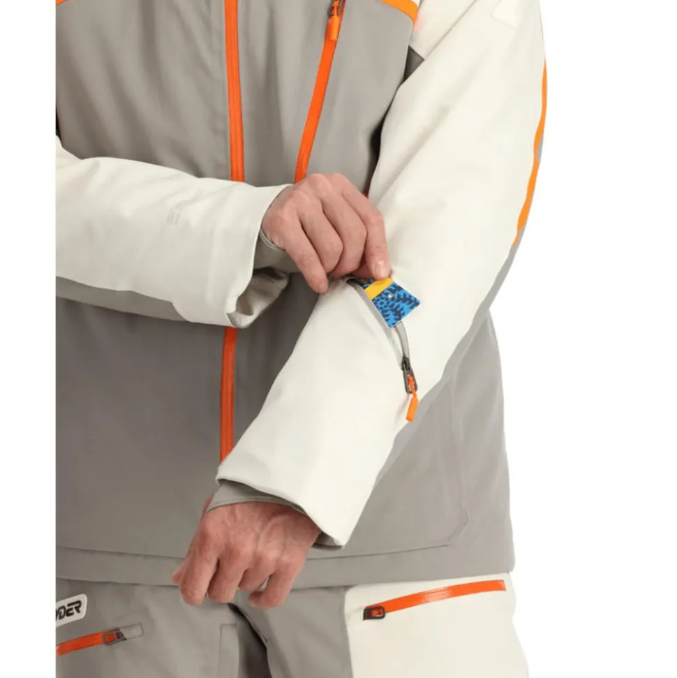 Blouson Ski Spyder Leader Jkt Concrete