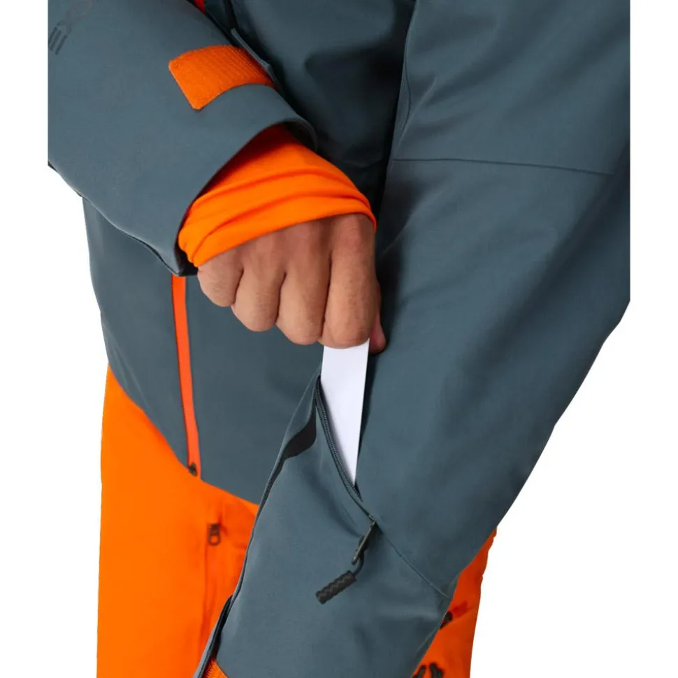 Blouson Ski Spyder Leader Jacket Slate Blue