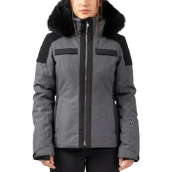 Blouson Ski Sun Valley Kenata Noir Denim