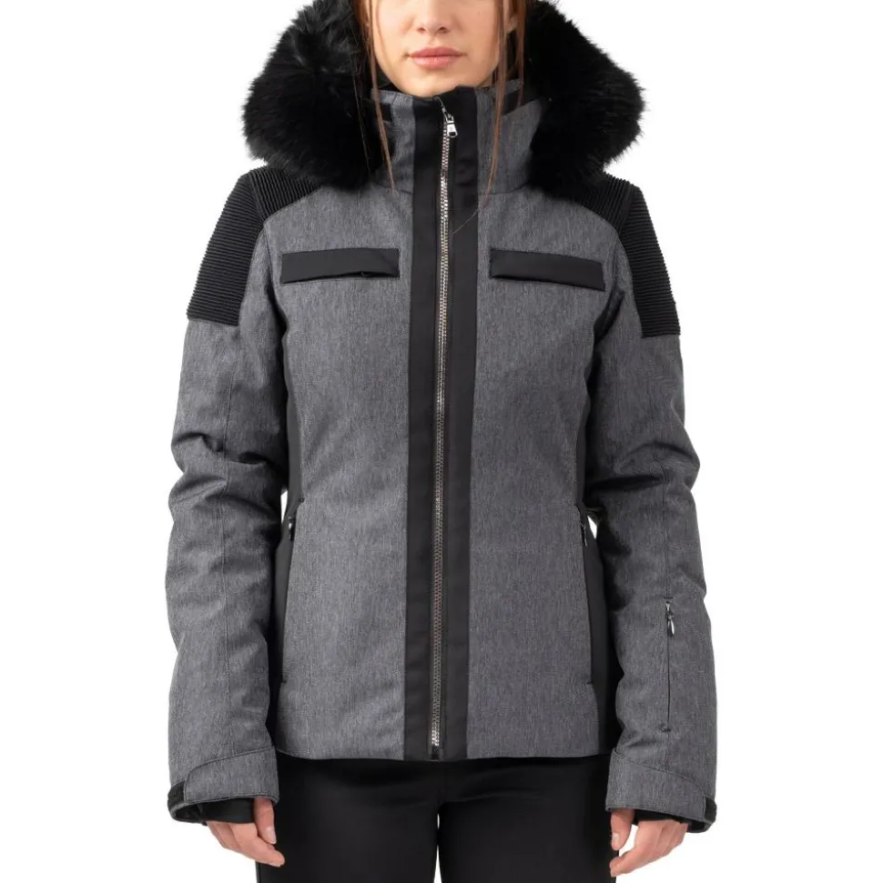 Blouson Ski Sun Valley Kenata Noir Denim