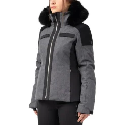 Blouson Ski Sun Valley Kenata Noir Denim