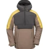 Blouson Ski Volcom Brighton Pullover Chestnut Brown