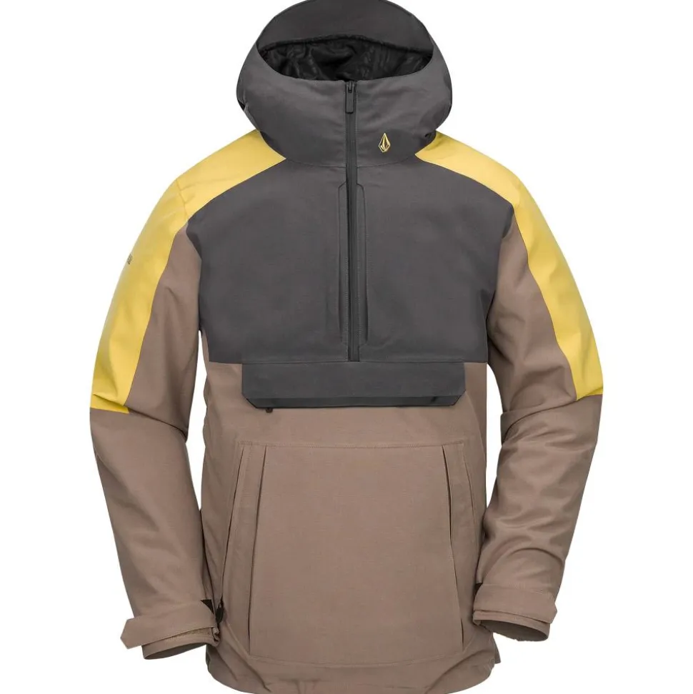 Blouson Ski Volcom Brighton Pullover Chestnut Brown