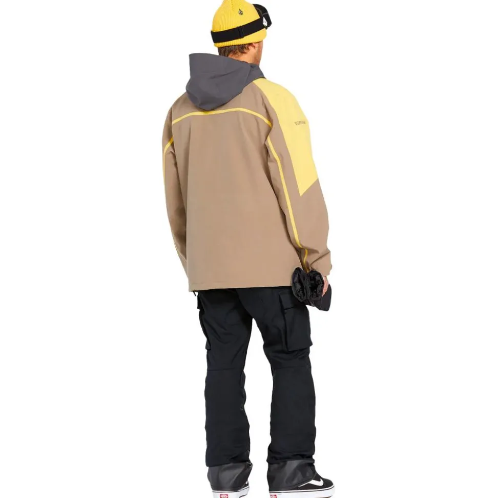 Blouson Ski Volcom Brighton Pullover Chestnut Brown