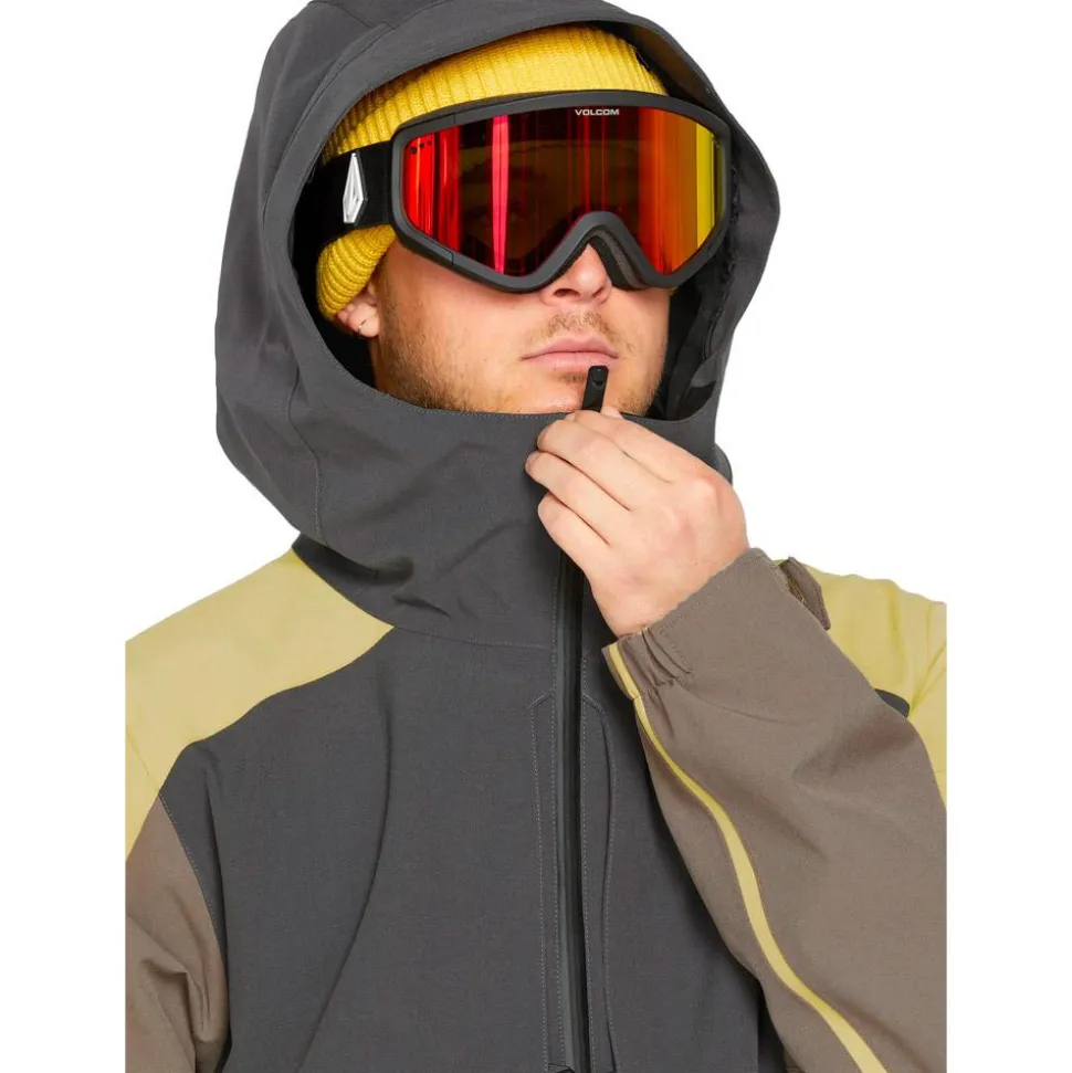 Blouson Ski Volcom Brighton Pullover Chestnut Brown