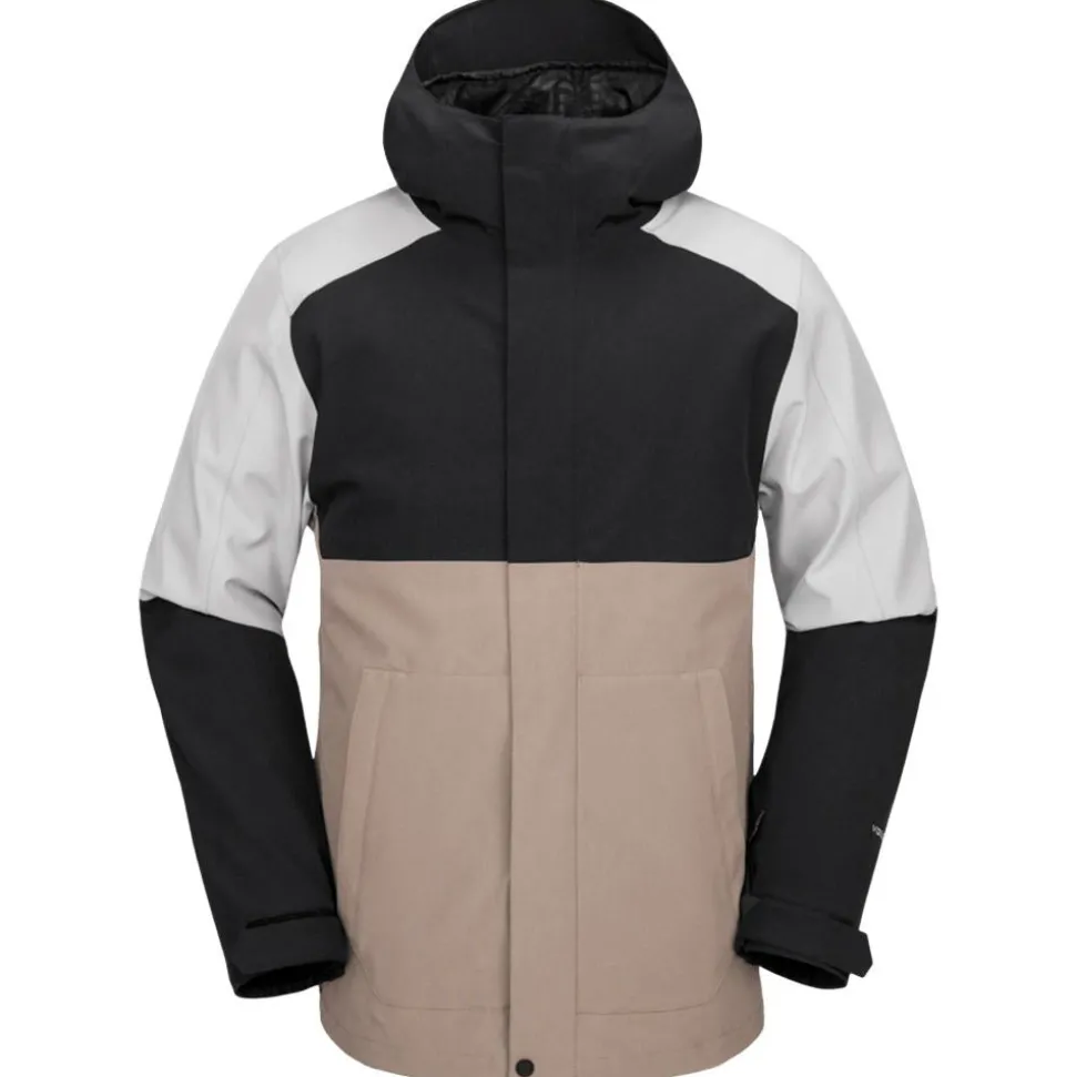 Blouson Ski Volcom Brighton Full Zip Jacket Chestnut Brown