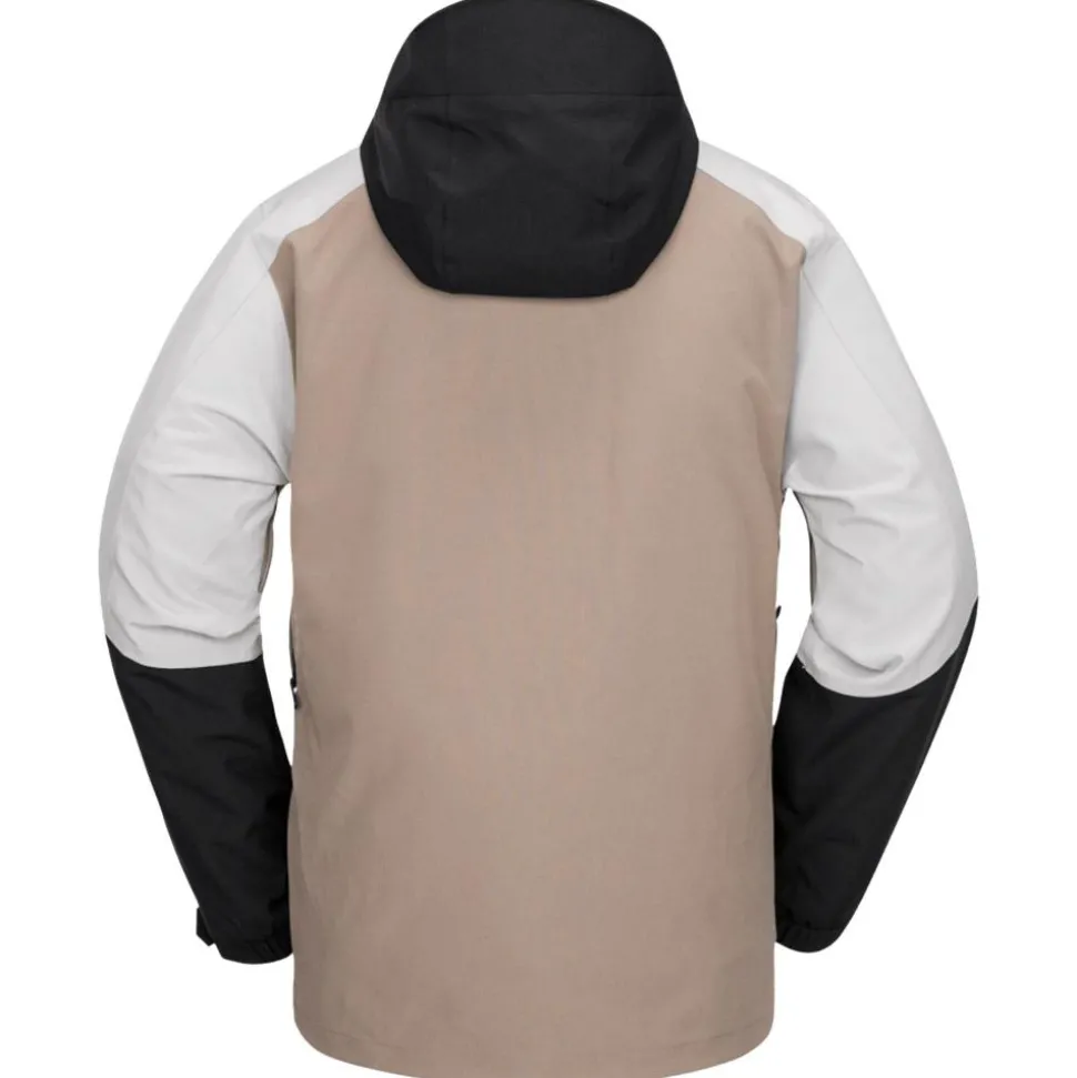 Blouson Ski Volcom Brighton Full Zip Jacket Chestnut Brown