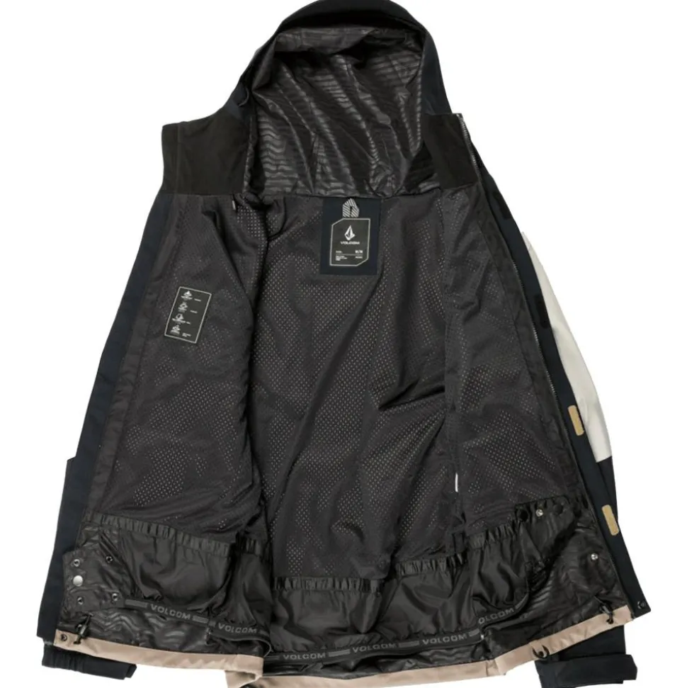 Blouson Ski Volcom Brighton Full Zip Jacket Chestnut Brown