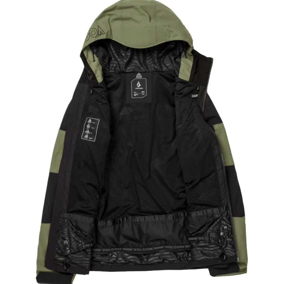 Blouson Ski Volcom V.co Wfo Jacket Black