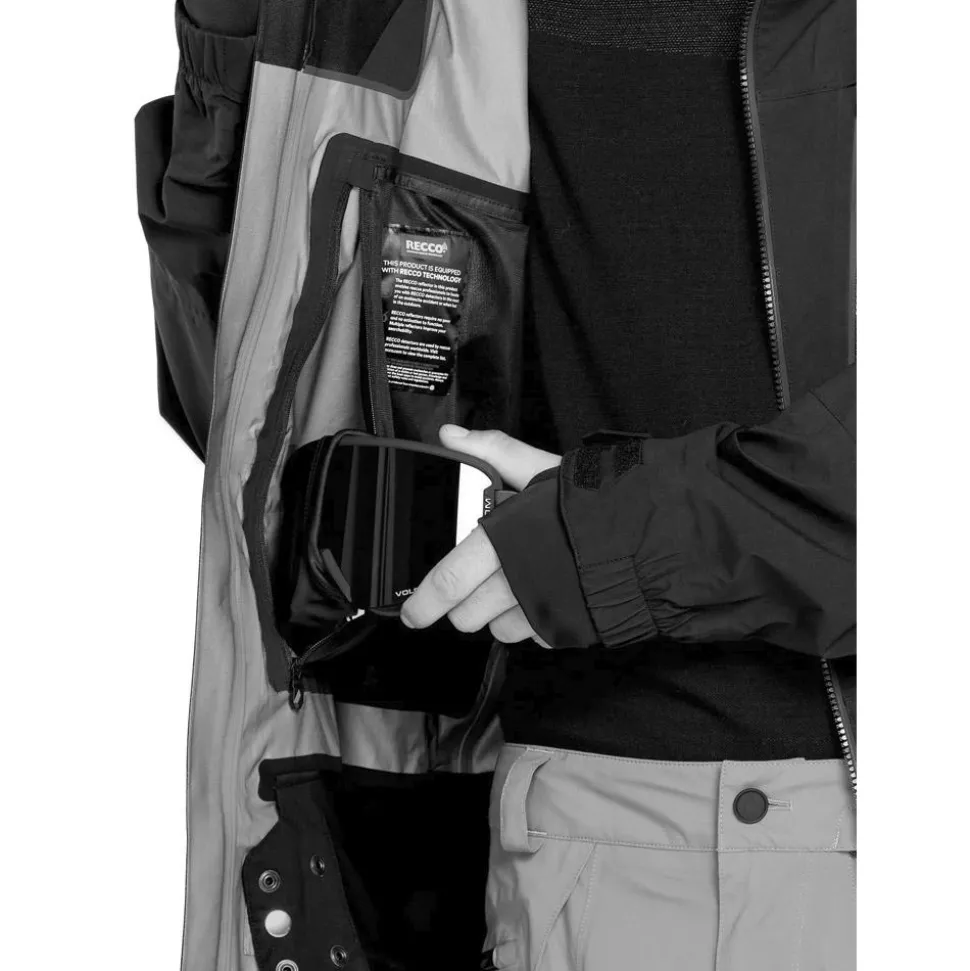 Blouson Ski Volcom V.co Wfo Jacket Black