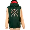 Blouson Ski Watts Orbital Forest Green Beige