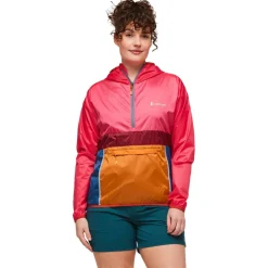 Blouson Street Cotopaxi Teca Half-Zip Windbreaker W Floor is Lava