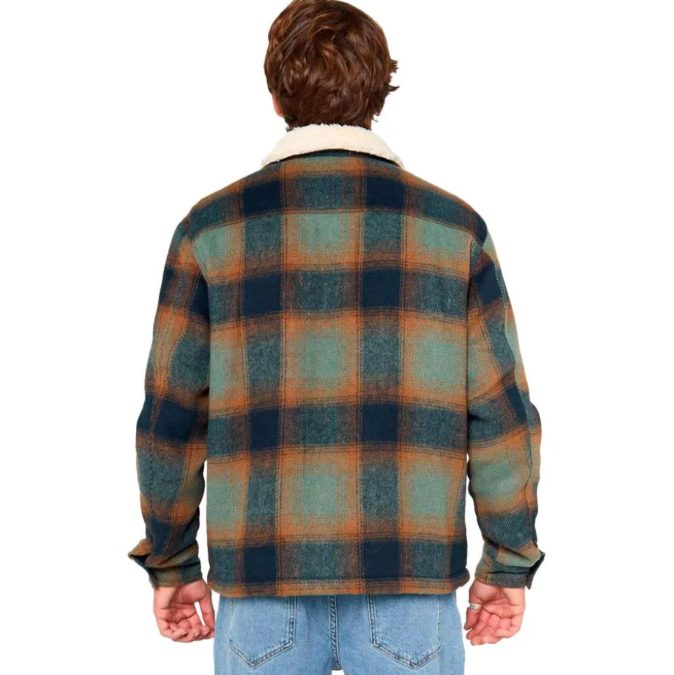 Blouson Street Rip Curl Bells Sherpa Jacket Cactus Green