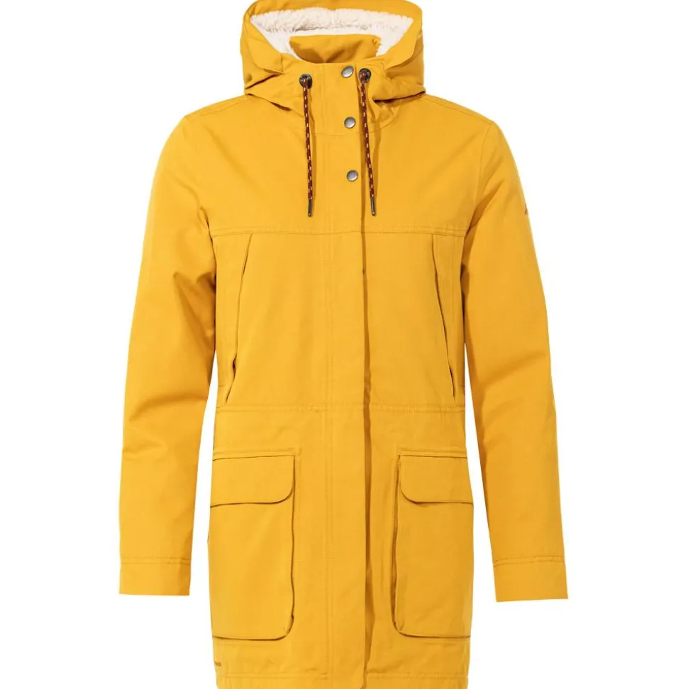 Blouson Street Vaude Women's Manukau Parka II Burnt Yellow