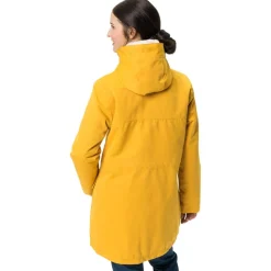 Blouson Street Vaude Women's Manukau Parka II Burnt Yellow