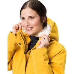 Blouson Street Vaude Women's Manukau Parka II Burnt Yellow