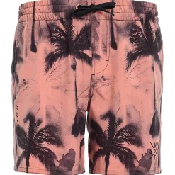 Boardshort Watts Rrainbow Waterpalm Terra Cotta