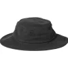 Bob Rip Curl Search Canvas Wide Brim Hat Black