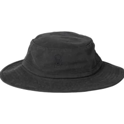 Bob Rip Curl Search Canvas Wide Brim Hat Black