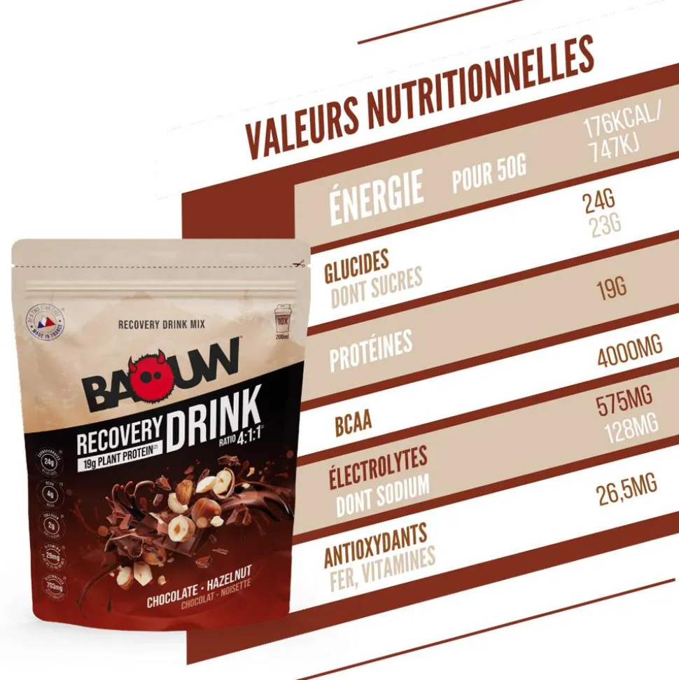 Boisson Baouw Boisson De Récupération Chocolat Noisette