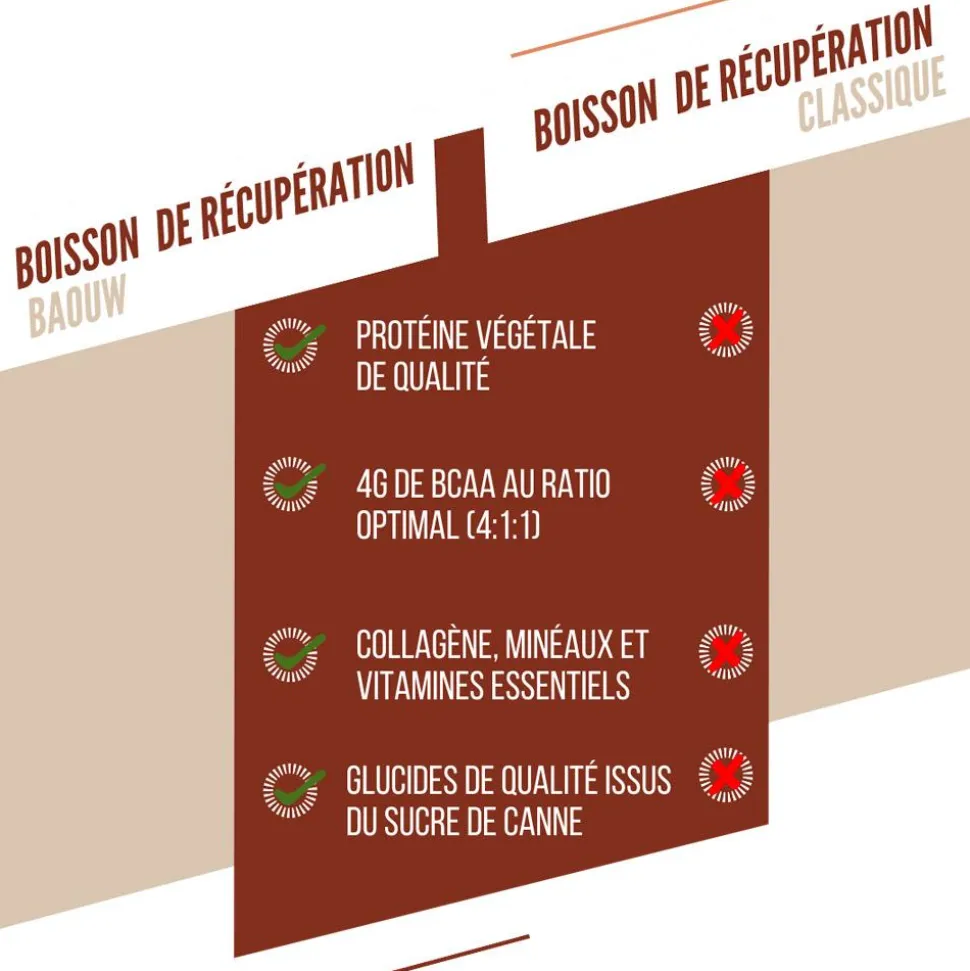 Boisson Baouw Boisson De Récupération Chocolat Noisette