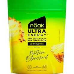 Boisson Naak Ultra Energy Drink Mix 720 g. Ananas Ginseng