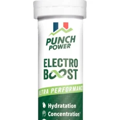 Boisson Punch Power Electroboost - Tube 20 Comprimés Citron Caféine