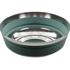 Bol Sea To Summit Detour Stainless Steel Collapsible Bowl 95 g. Green