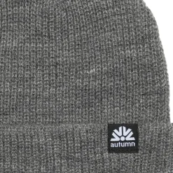 Bonnet Autumn Simple Beanie Stone Grey