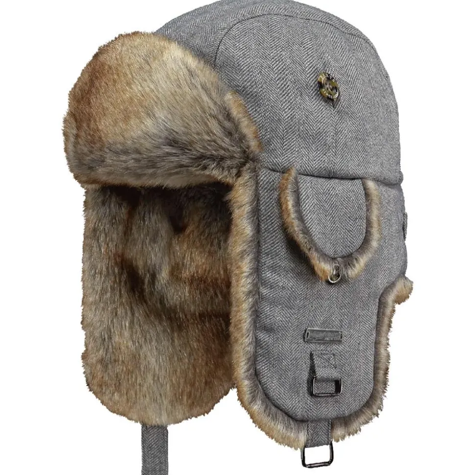 Bonnet Barts Kamikaze Grey Herringbone