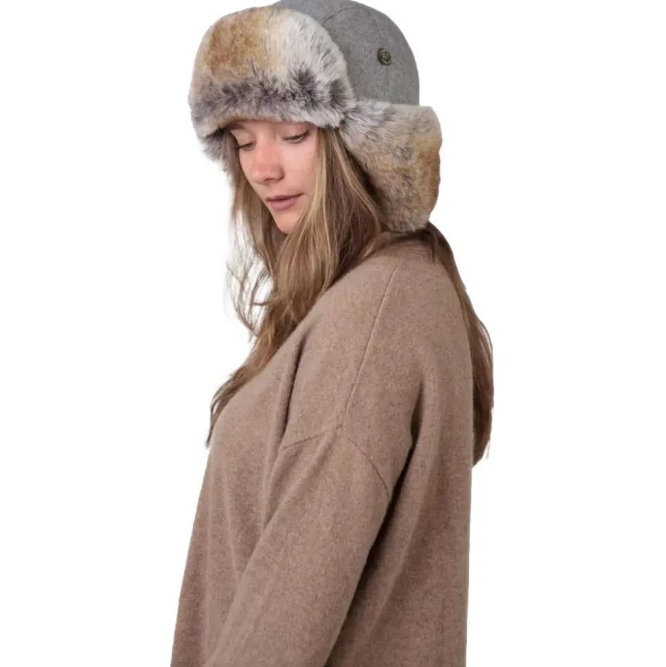 Bonnet Barts Kamikaze Grey Herringbone