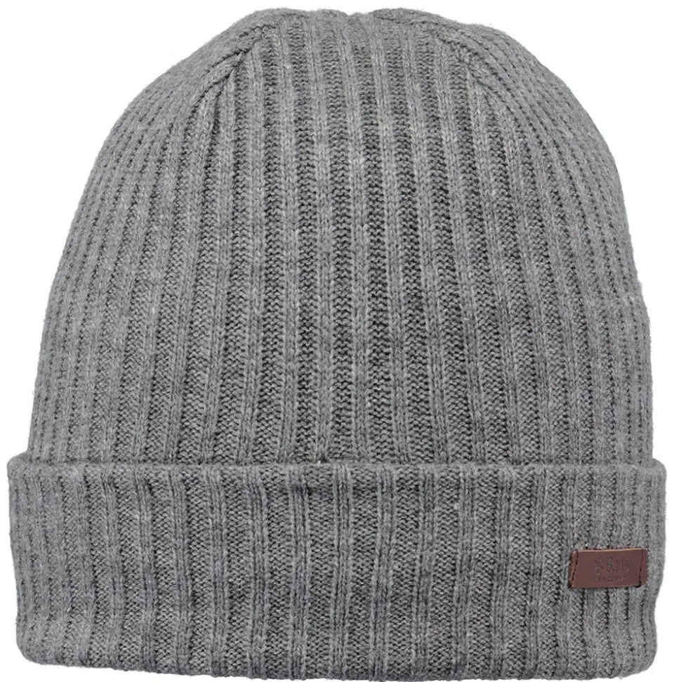 Bonnet Barts Wilbert Turnup Heather Grey