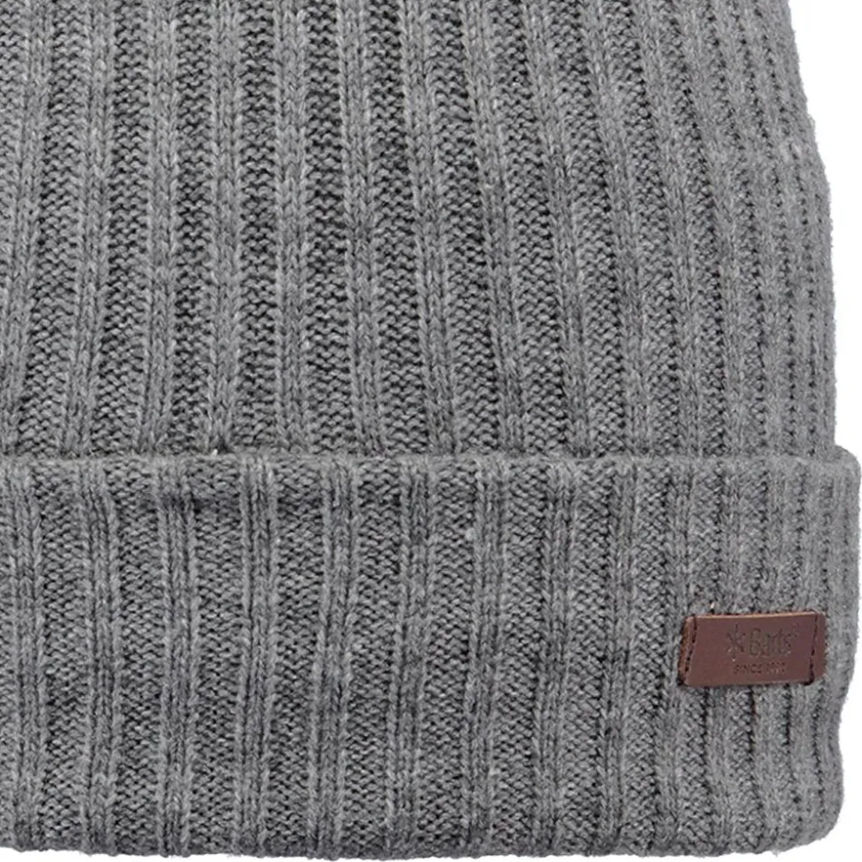 Bonnet Barts Wilbert Turnup Heather Grey