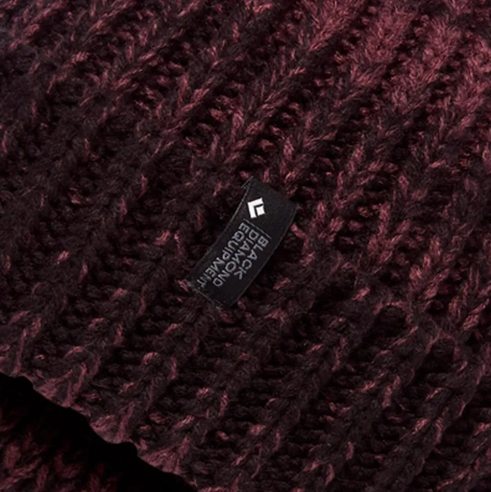 Bonnet Black Diamond Bengal Beanie Bordeaux Black Ombre