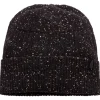 Bonnet Black Diamond Mixed Rib Beanie Black