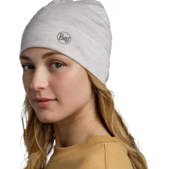 Bonnet Buff Merino Lightweight Beanie Solid Cloud