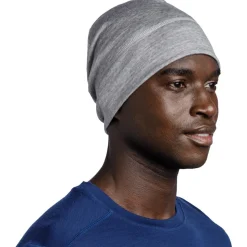 Bonnet Buff Merino Lightweight Beanie Solid Light Grey