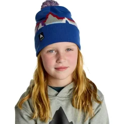 Bonnet Burton Kids Recycled Echo Lake Beanie Twilight Blue