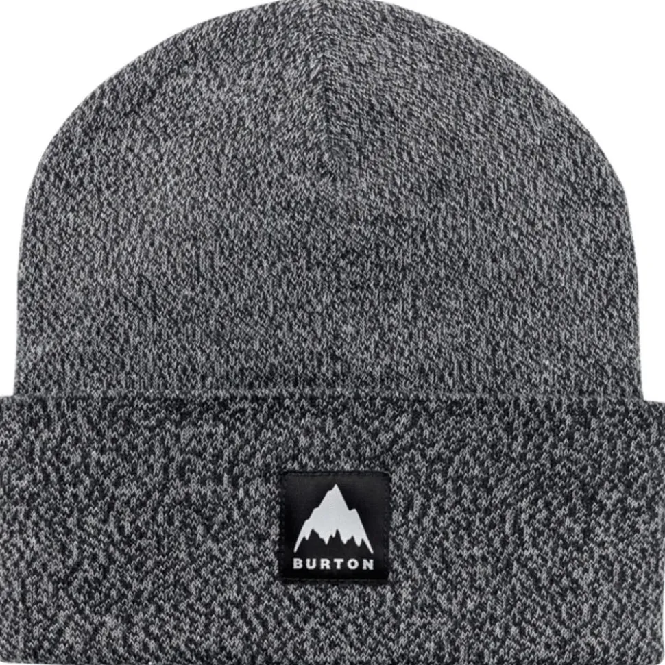 Bonnet Burton Recycled Kactusbunch Tall Beanie True Black Stout White Marl