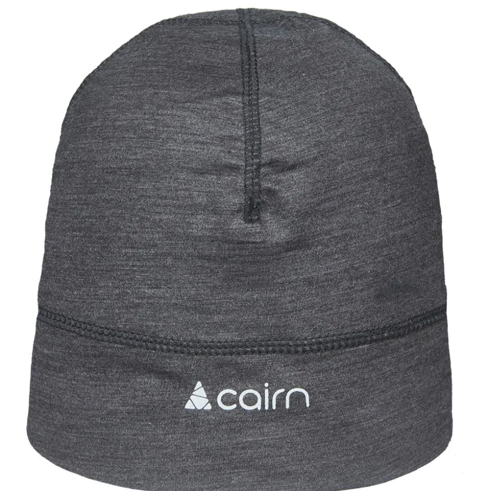 Bonnet Cairn Merino Hat Black Chine