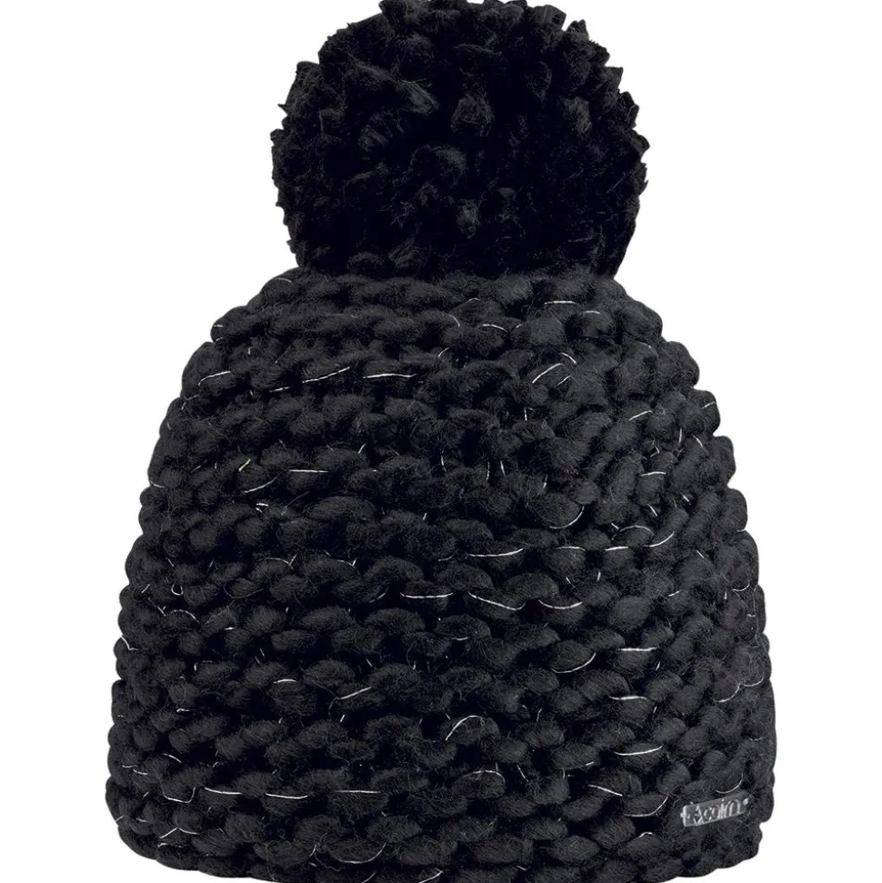 Bonnet Cairn Olympe Hat Black Lurex