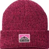 Bonnet Columbia Youth Whirlibird Cuffed Beanie Pink Ice Black Marled Mountains
