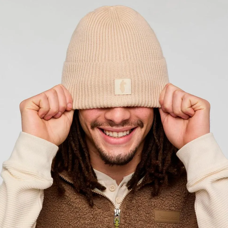 Bonnet Cotopaxi Knit Cuff Beanie Cream