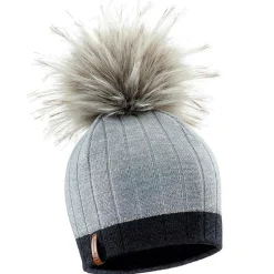 Bonnet Ledrapo Céleste Light Grey Charcoal Grey