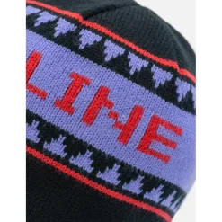 Bonnet Line Heater Beanie Black