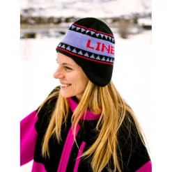 Bonnet Line Heater Beanie Black