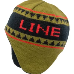 Bonnet Line Heater Beanie Olive