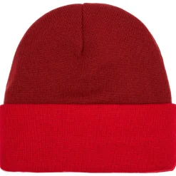 Bonnet Oakley Tc Stretch Logo Beanie Red Line Iron Red