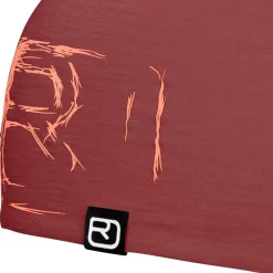 Bonnet Ortovox 120 Tec Logo Beanie Mountain Rose