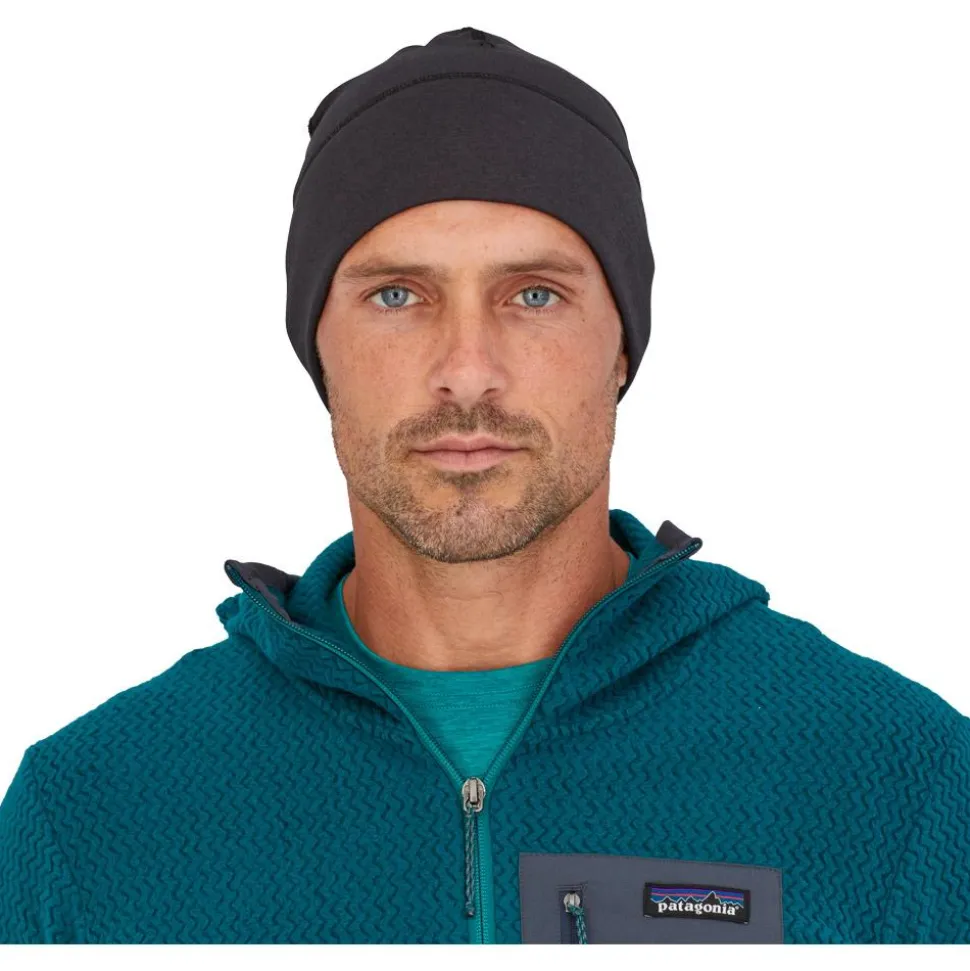 Bonnet Patagonia R1 Daily Beanie Ink Black Back X-Dye